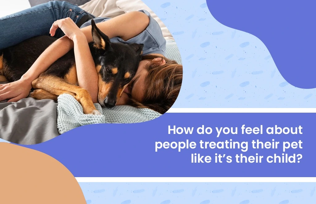 How do you feel about people treating their pet like it’s their child?