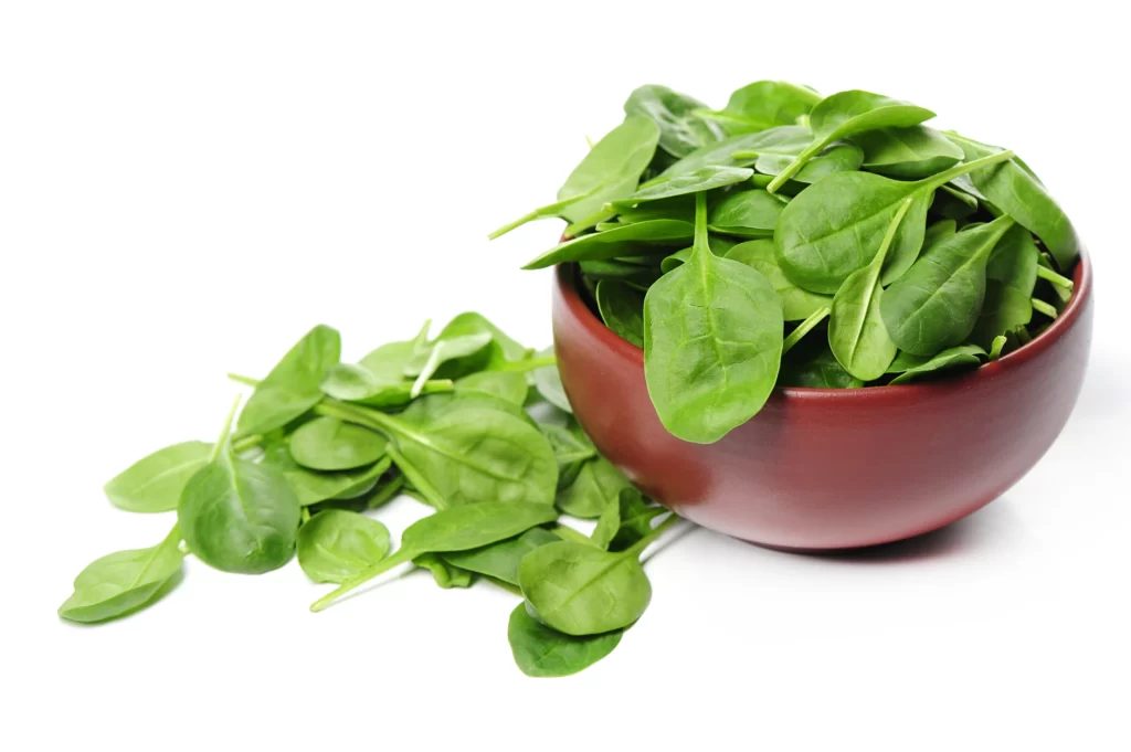 spinach for dogs